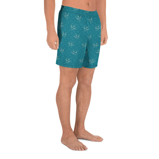 Blue Bird Men's Athletic Shorts