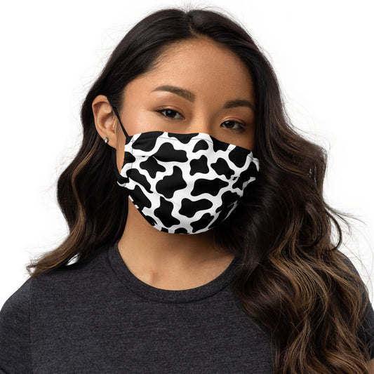 Cow Print Premium face mask