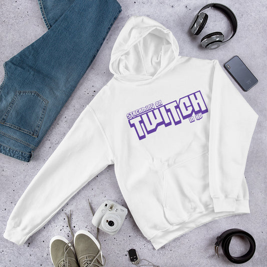 Streaming on Twitch in HD Hoodie