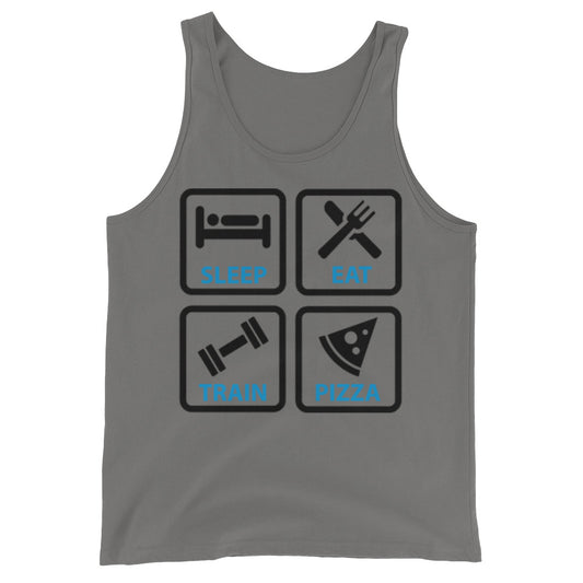 Sleep Eat Train Pizza Tank 2