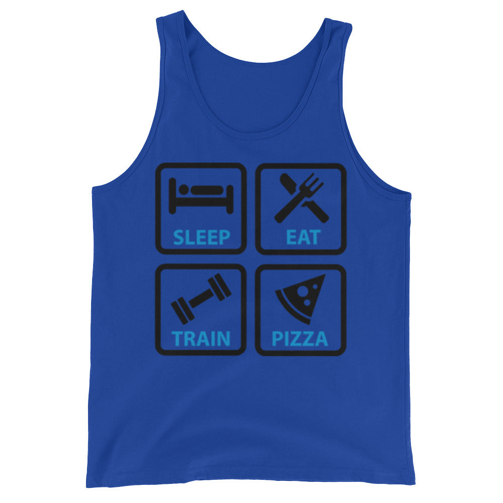 Sleep Eat Train Pizza Tank 2