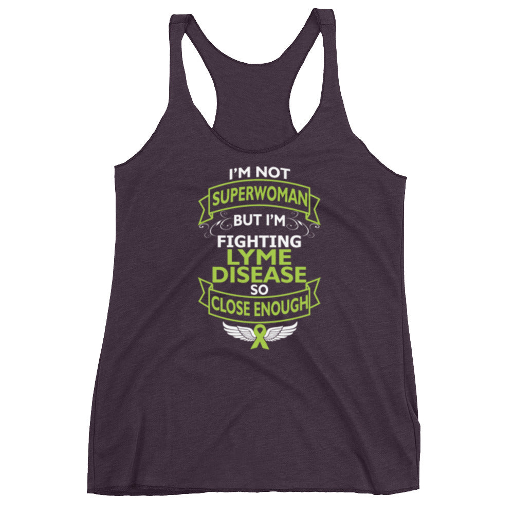 Lyme Superwoman Women's Racerback Tank