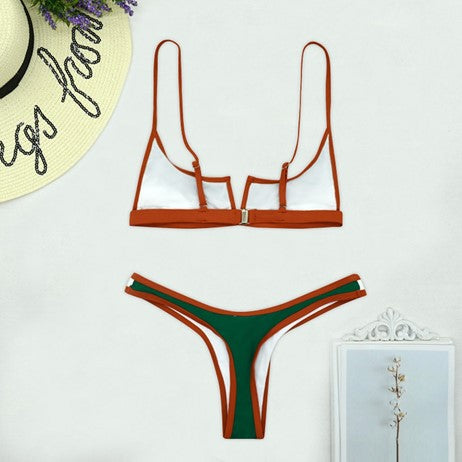 Olive Verde Bikini Set