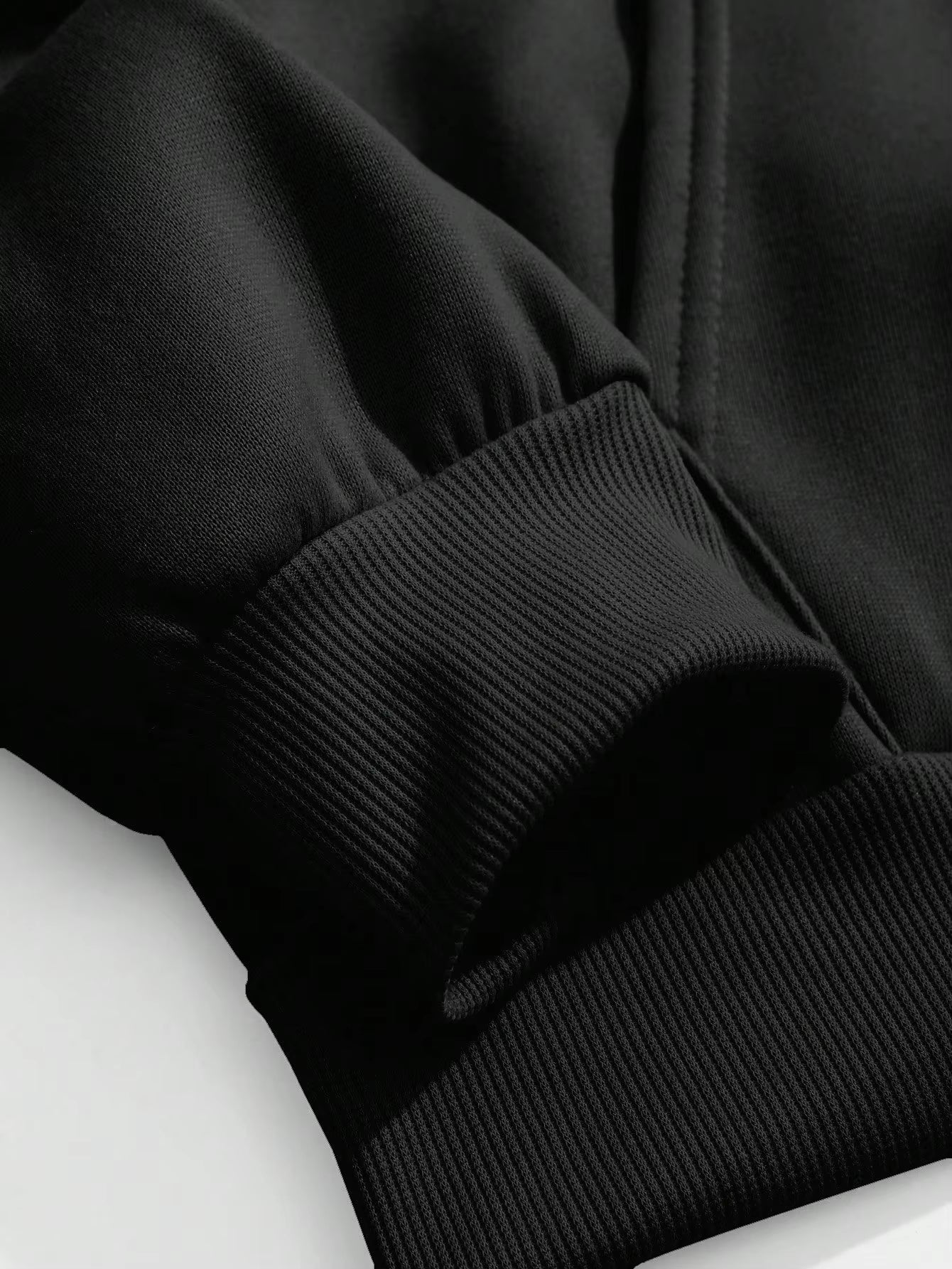 Men'S Retro Black Hoodie Fashionable Jesus Graphic Hoodies and Sweatshirts Men'S Spring and Fall Sweatshirts