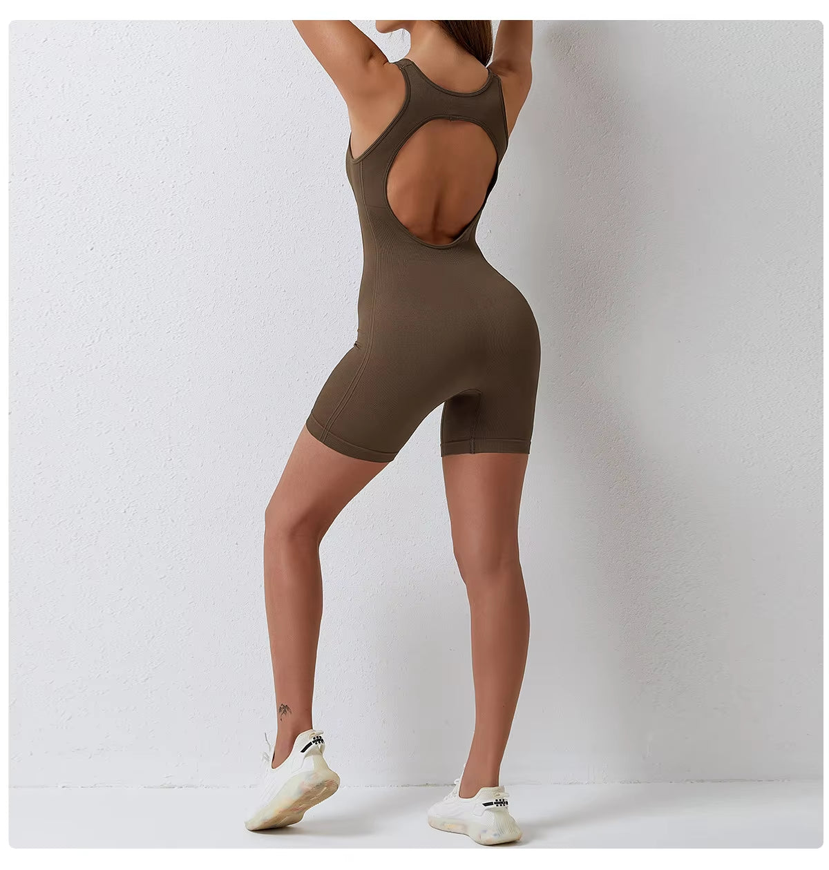 Arrivals One Piece Gym Fitness Sets Bodysuits Workout Yoga Clothings Women'S Yoga Jumpsuit