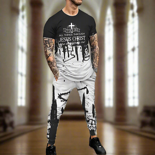 Christ Is King Tracksuit – Men’s Custom Streetwear