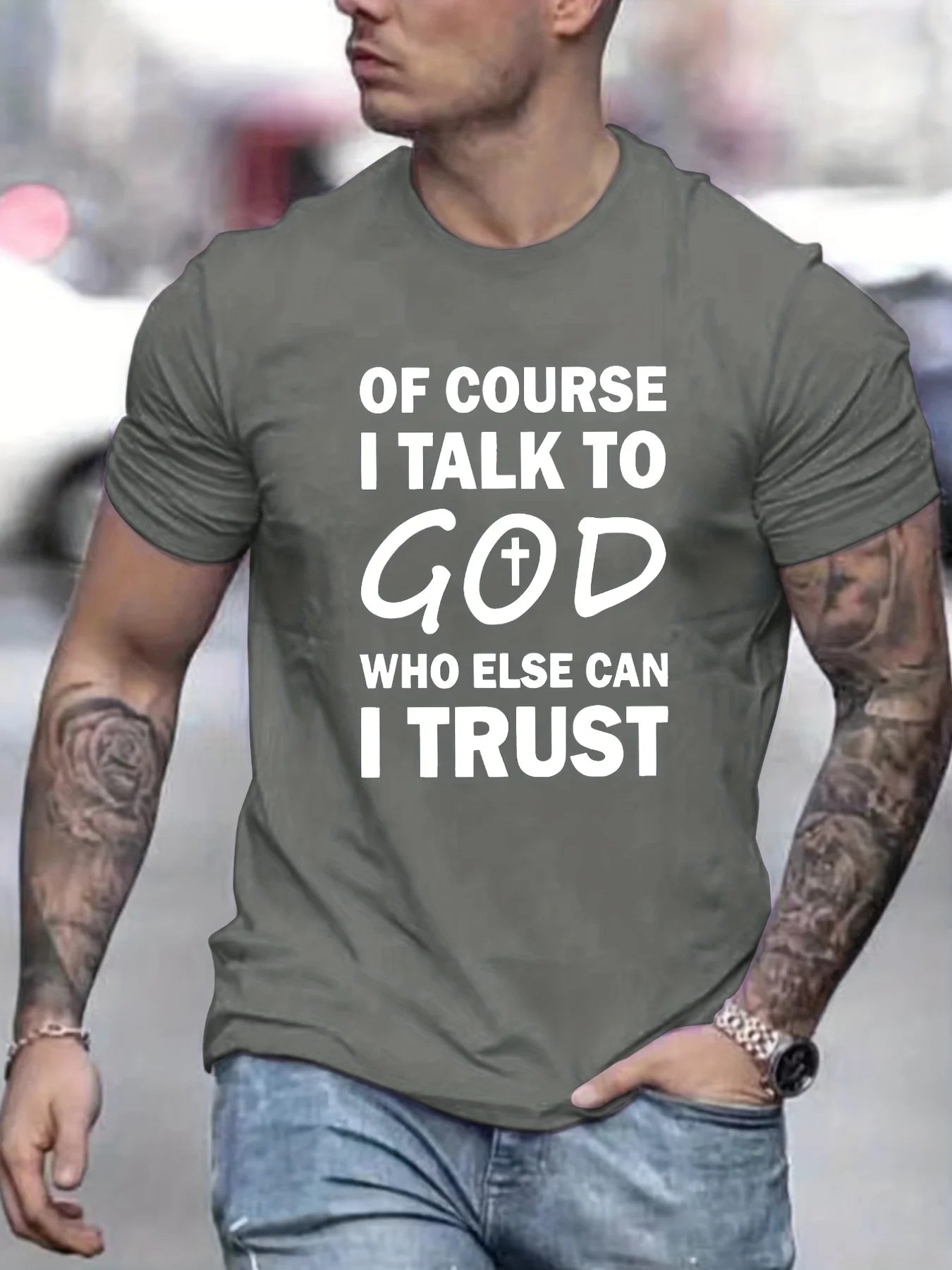 Talk To God T-Shirt – Faith-Inspired Casual Tee