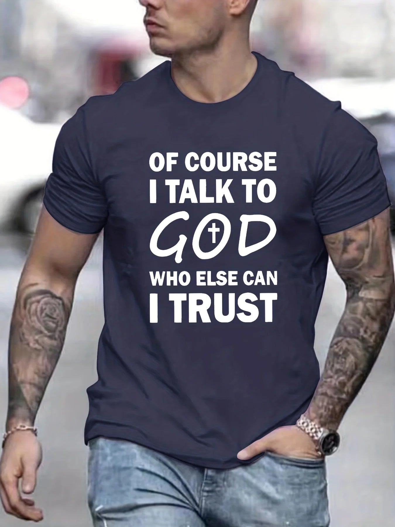 Talk To God T-Shirt – Faith-Inspired Casual Tee