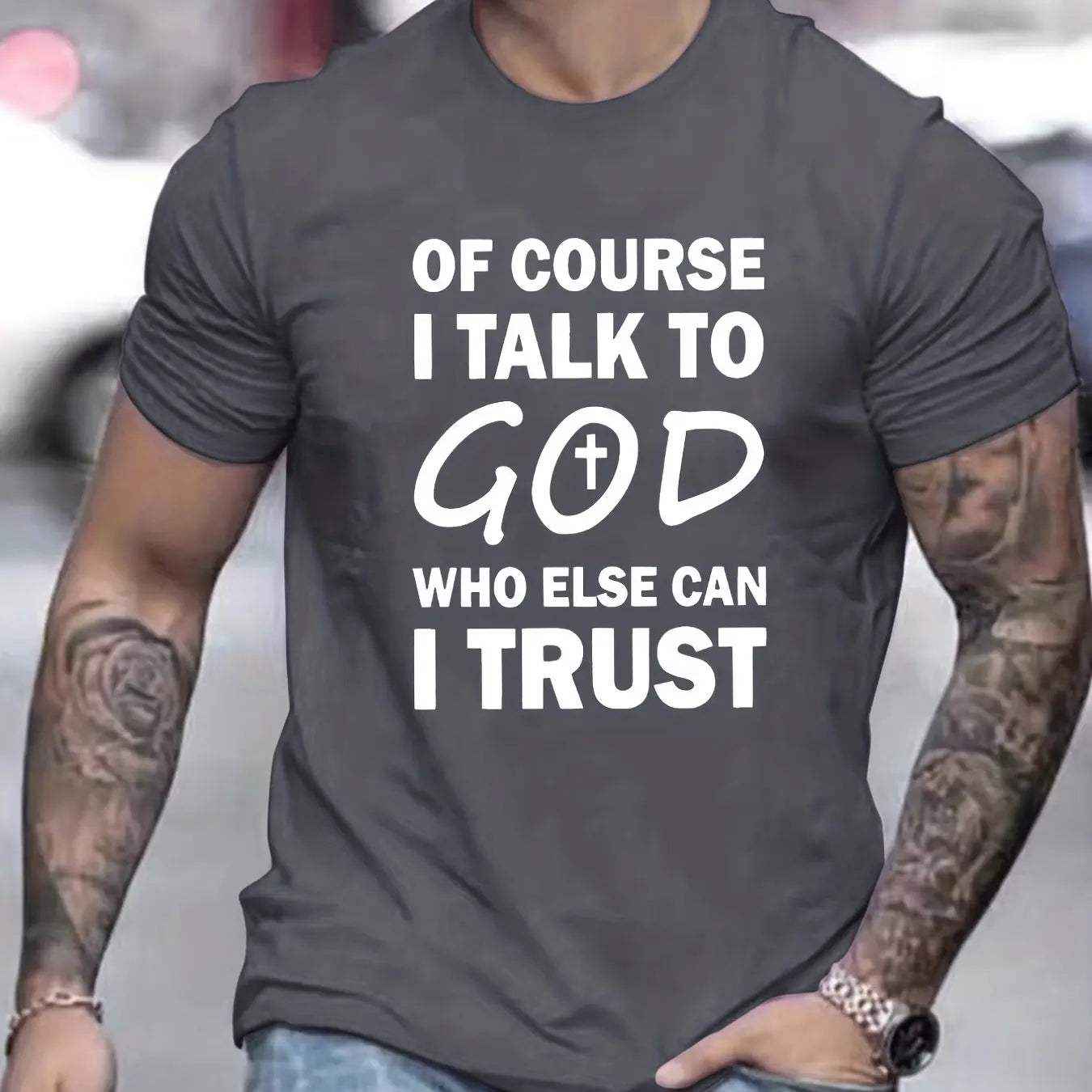 Talk To God T-Shirt – Faith-Inspired Casual Tee