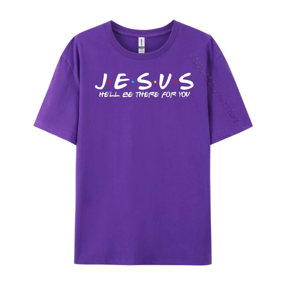 Jesus Friends-Inspired Tee – “He’ll Be There for You”