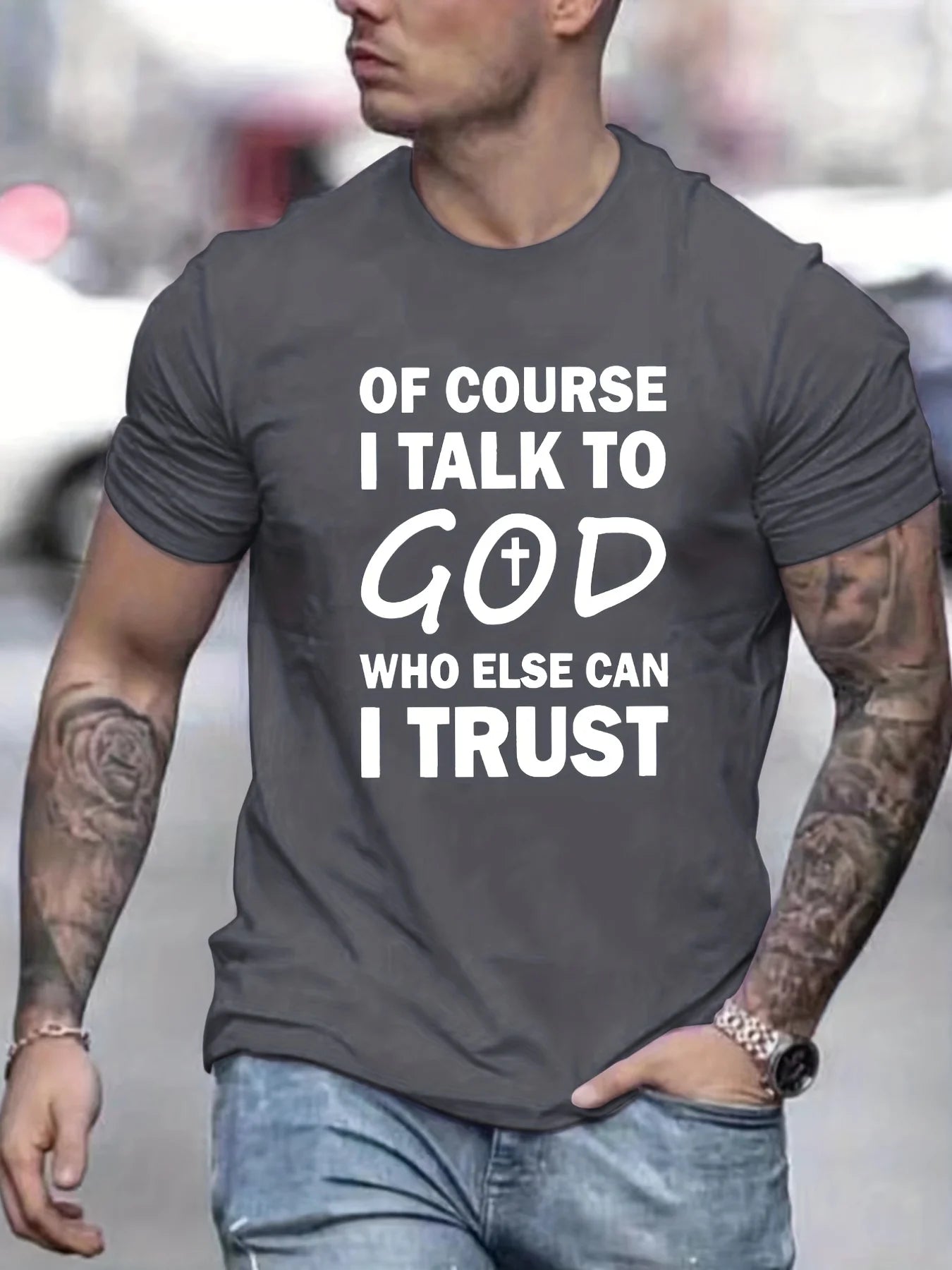 Talk To God T-Shirt – Faith-Inspired Casual Tee