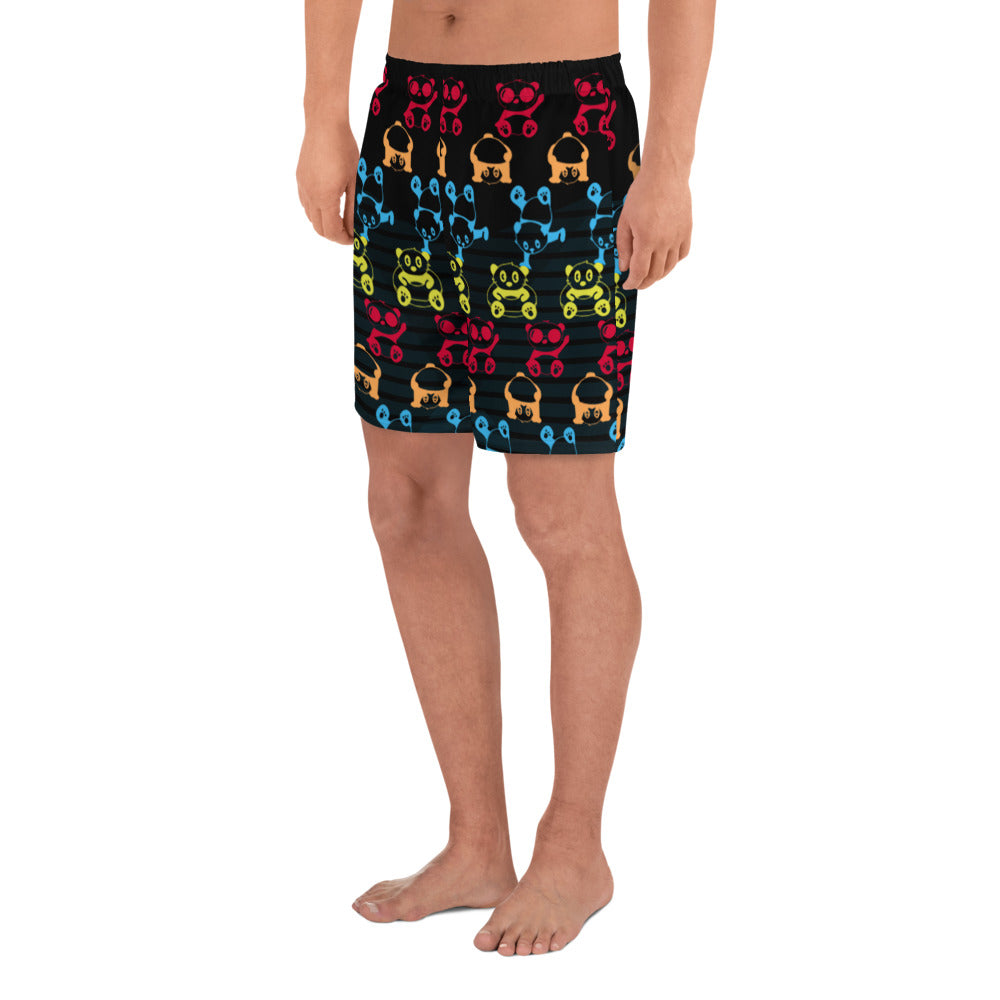 Panda Pool Party Athletic Shorts