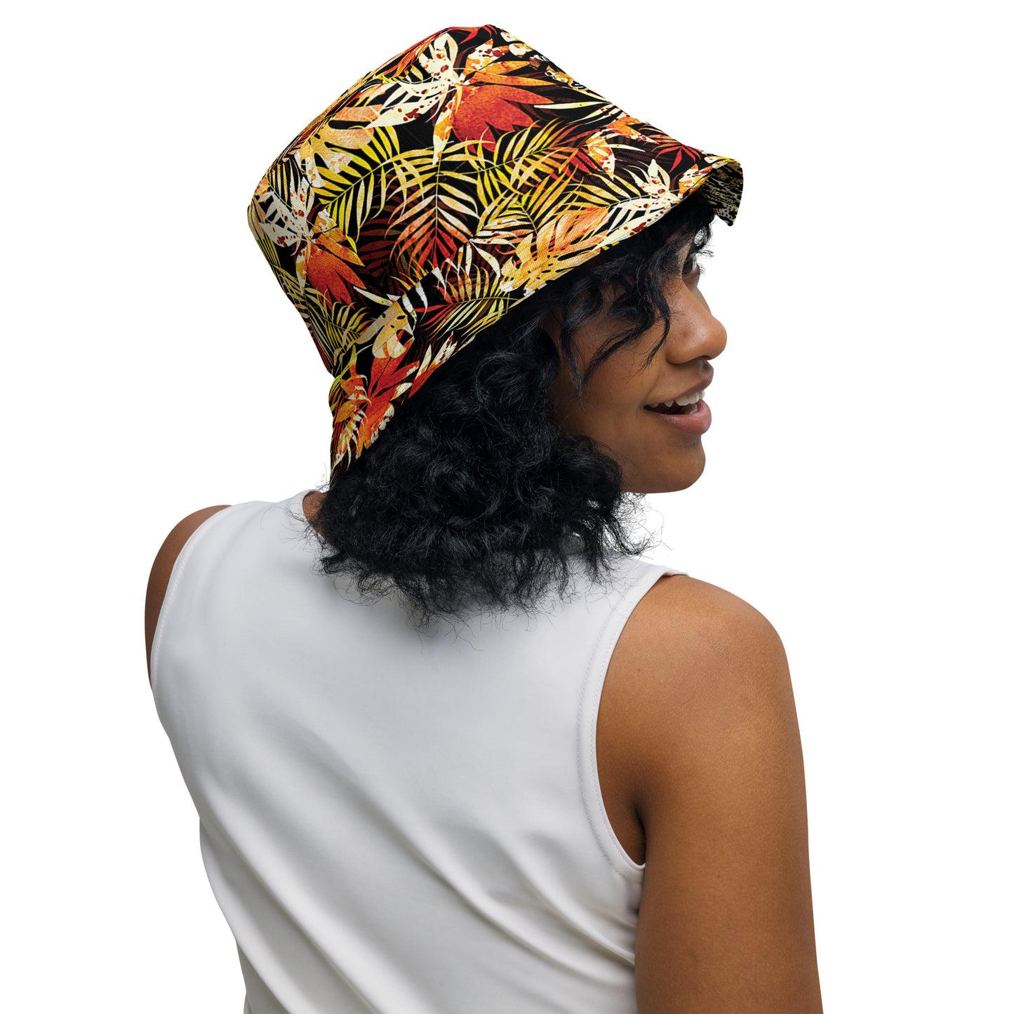 Johanna & Evena Reversible Bucket Hat