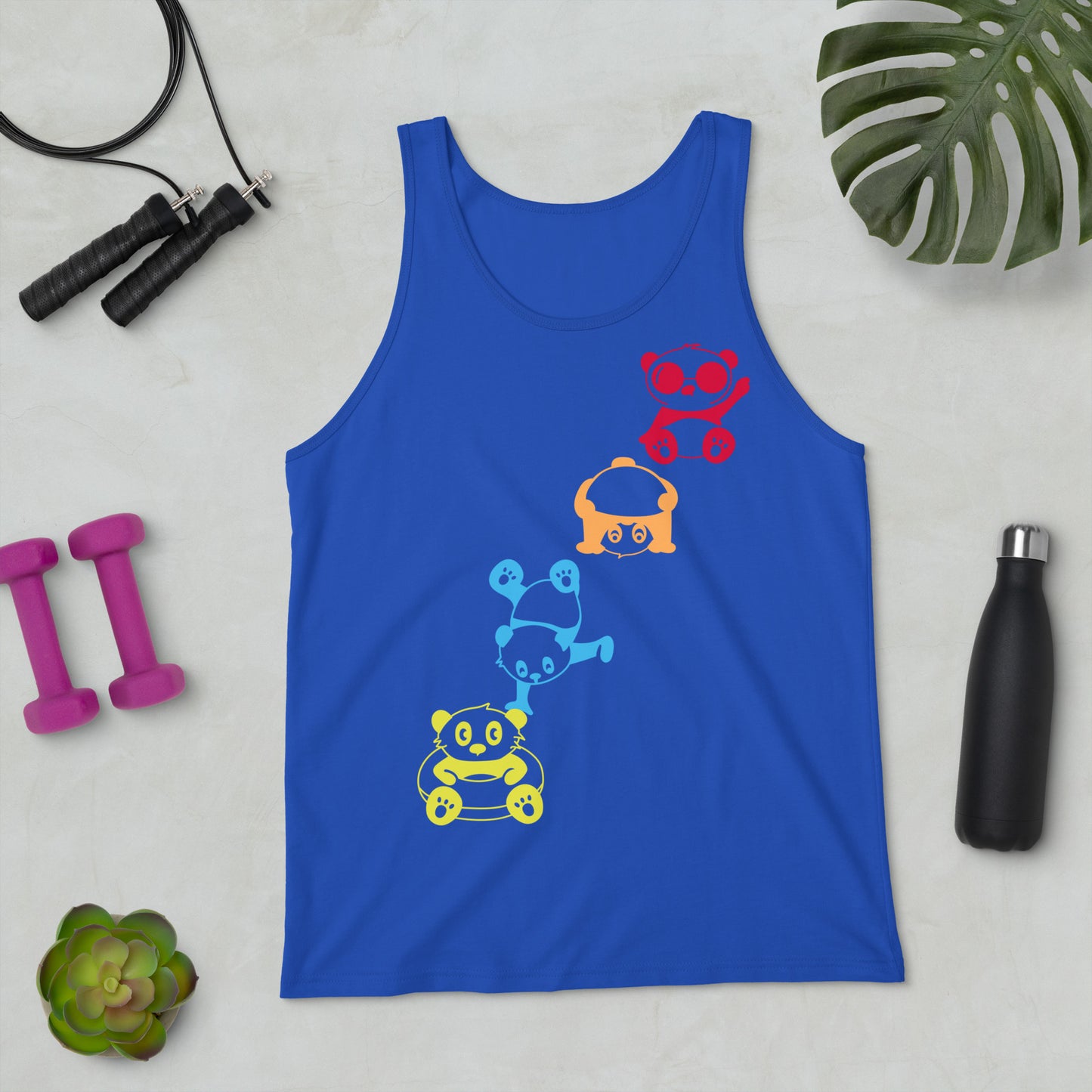 Party Panda Tank Top