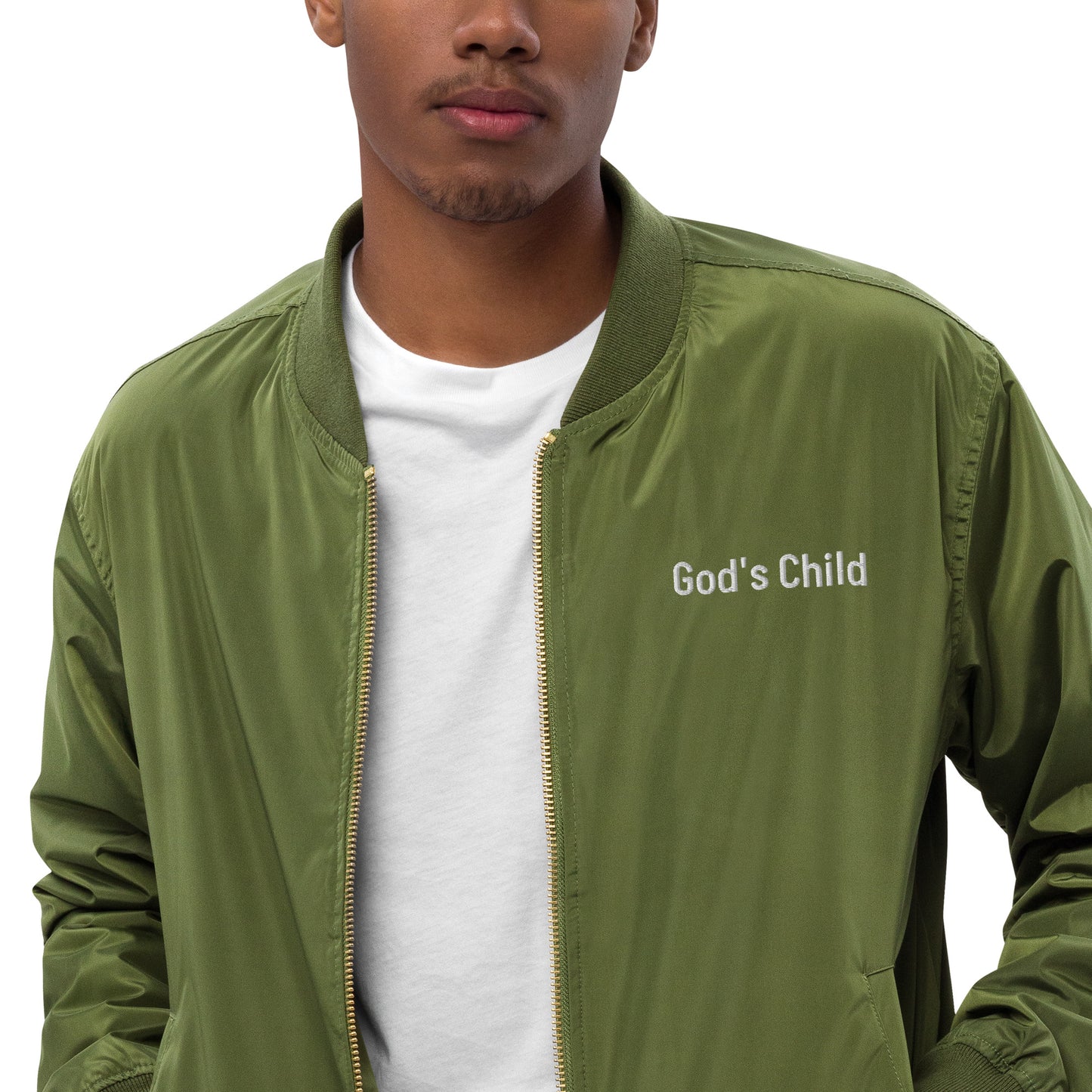 Gods Child Not Of This World bomber jacket