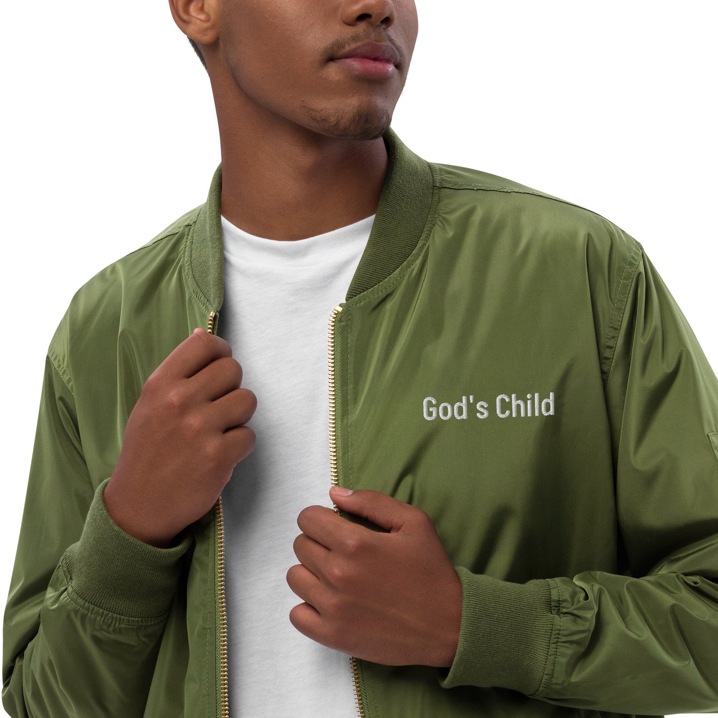 Gods Child Not Of This World bomber jacket