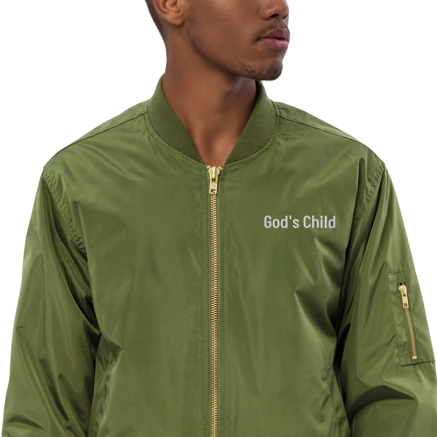 Gods Child Not Of This World bomber jacket