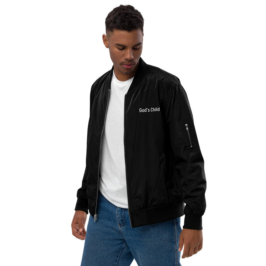 Gods Child Not Of This World bomber jacket