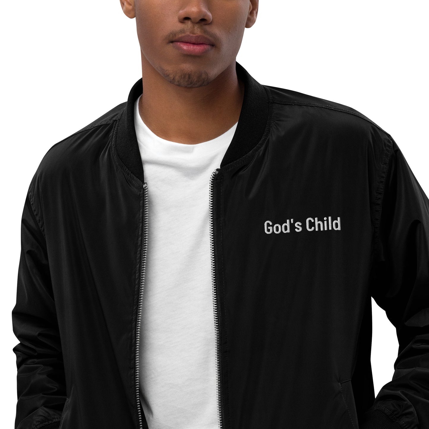 Gods Child Not Of This World bomber jacket