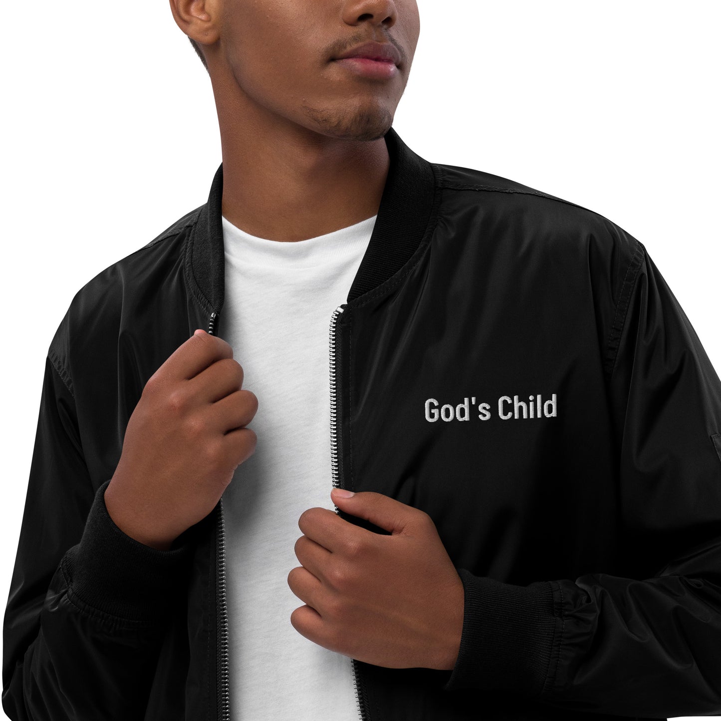 Gods Child Not Of This World bomber jacket