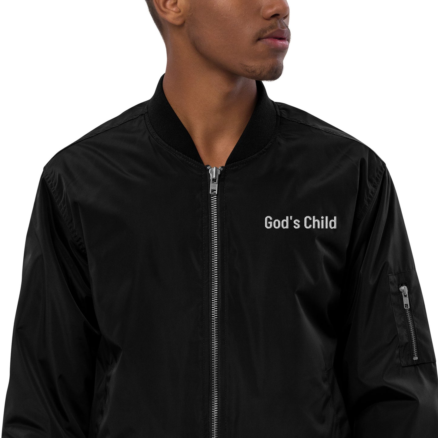 Gods Child Not Of This World bomber jacket