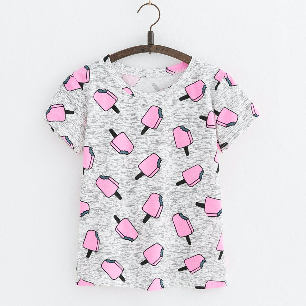 The Perfect Pineapple Tee / Ice Cream Tee / Popsicle Tee