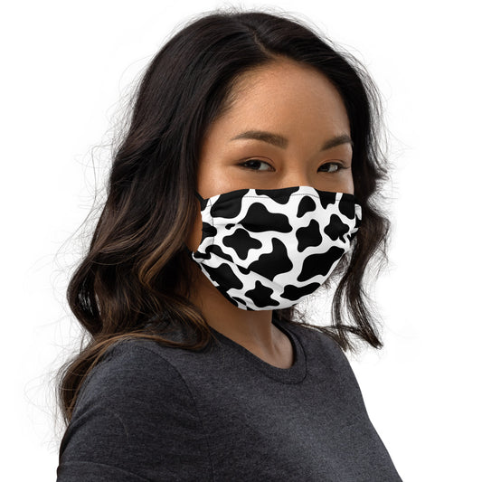 Cow Print Premium face mask