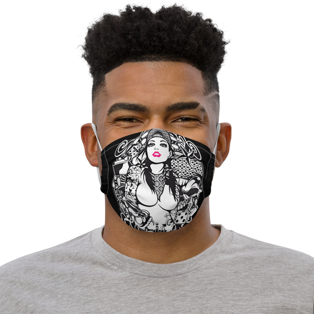 Roll the Dice face mask