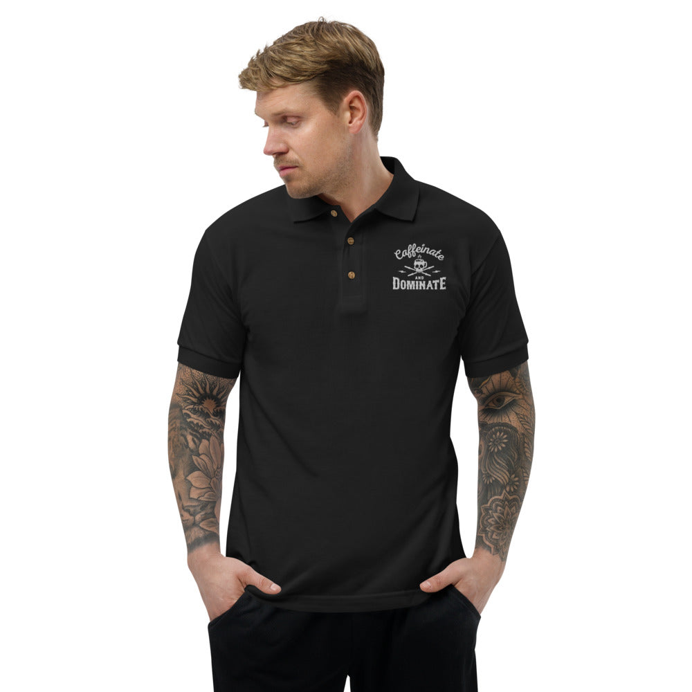 Dominate Embroidered Polo Shirt