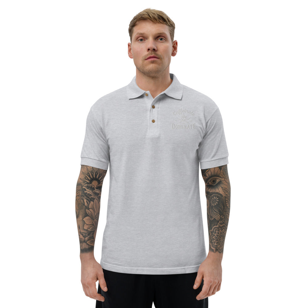 Dominate Embroidered Polo Shirt
