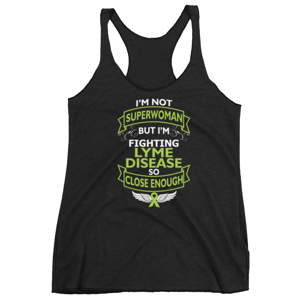 Lyme Superwoman Women's Racerback Tank