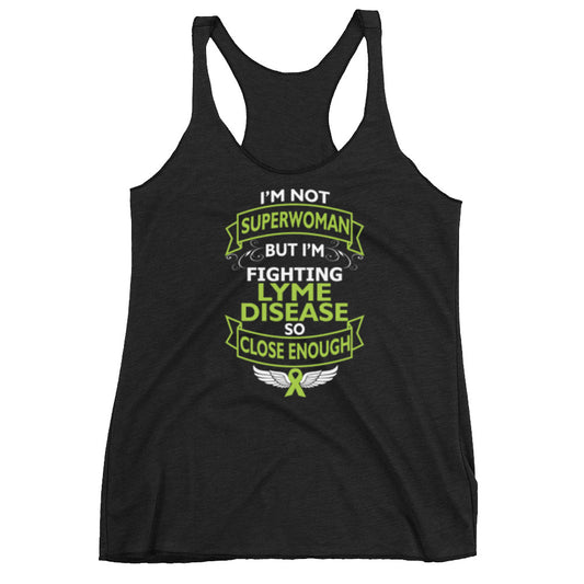 Lyme Superwoman Women's Racerback Tank