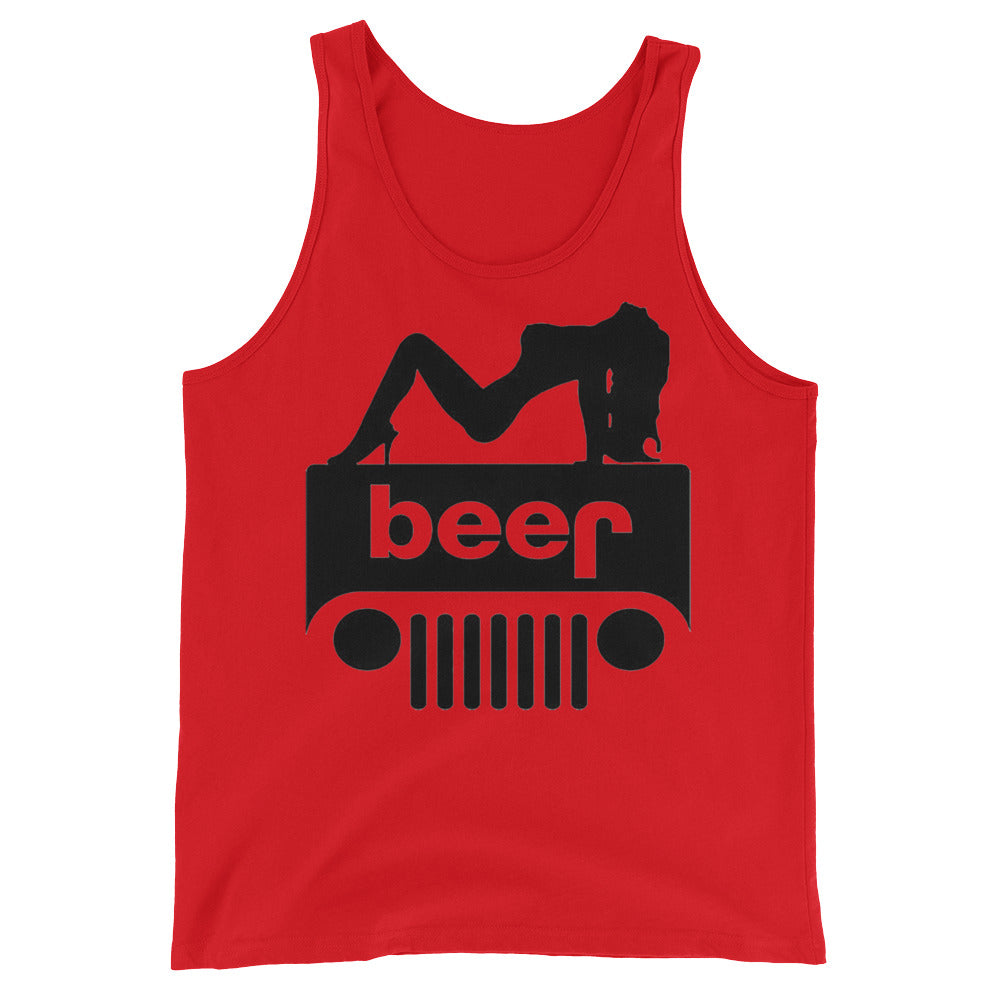Mens' Custom Ladies Love Jeeps Tank