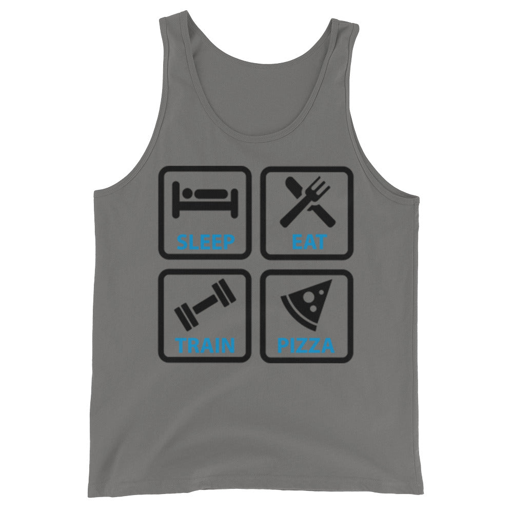 Sleep Eat Train Pizza Tank 2