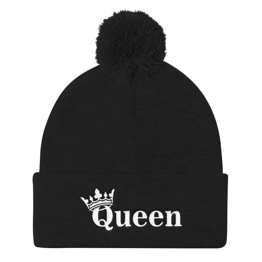 Queen Pom Beanie