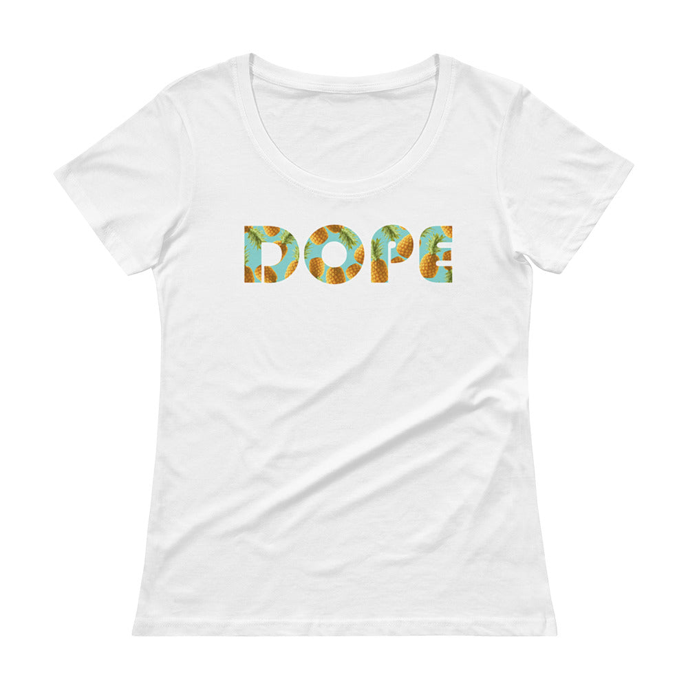 DOPE Ladies' Scoopneck T-Shirt