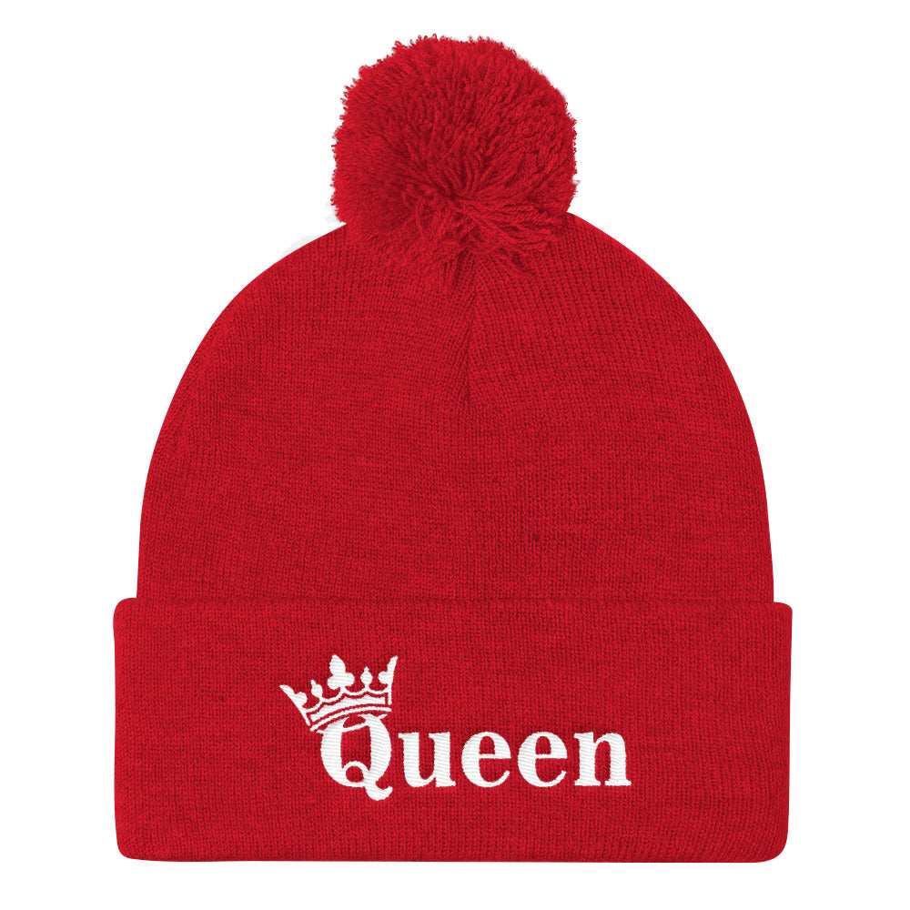 Queen Pom Beanie