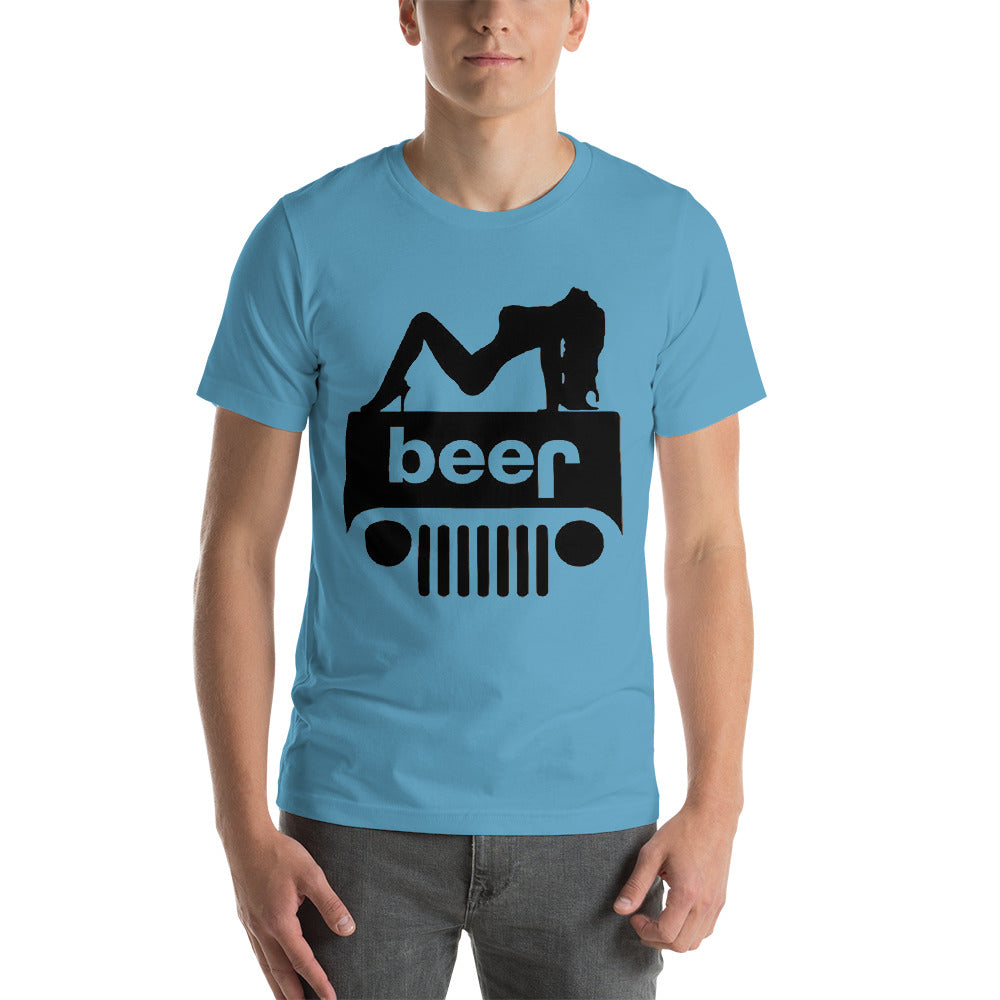 Mens' Custom Ladies Love Jeeps T