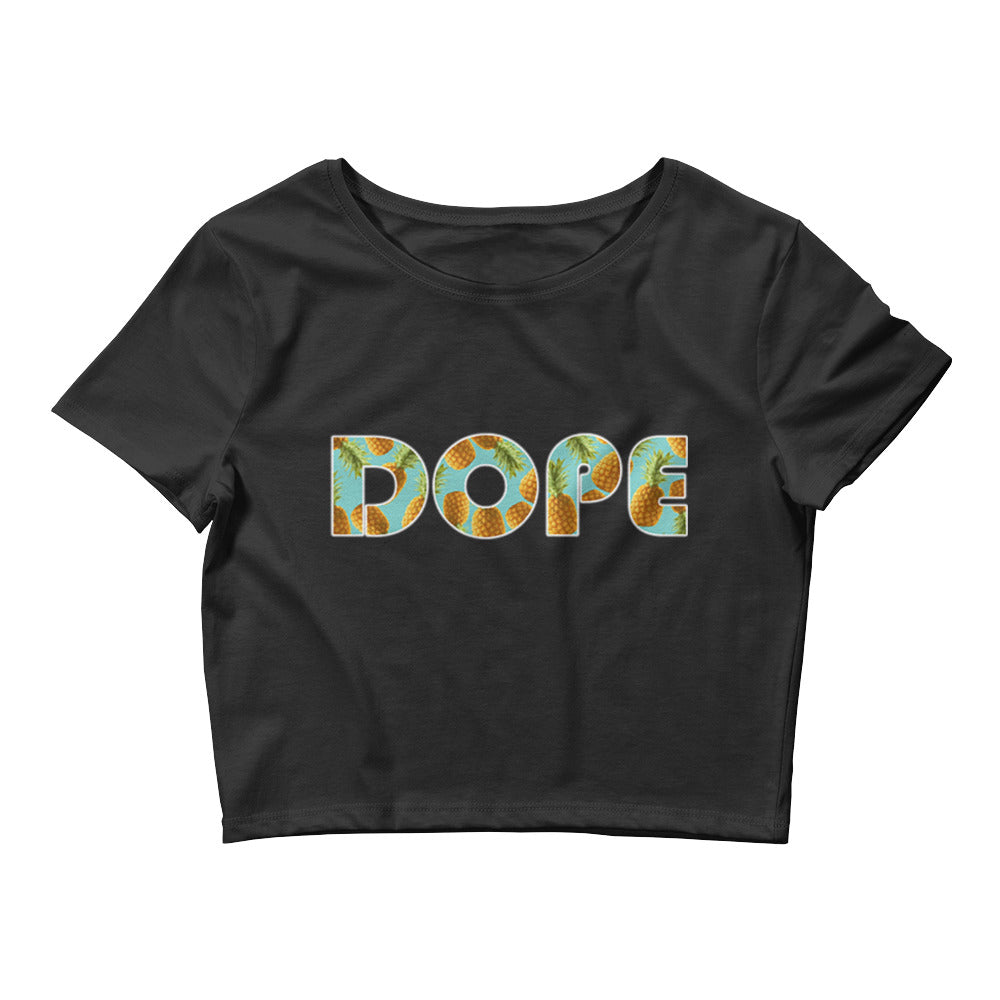 Dope Pineapple Crop Tee