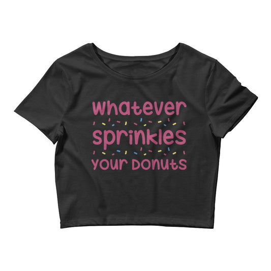 Sprinkles Your Donuts Crop Top