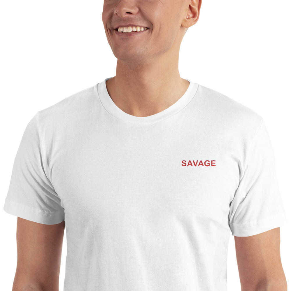 Savage Embroidered T-Shirt