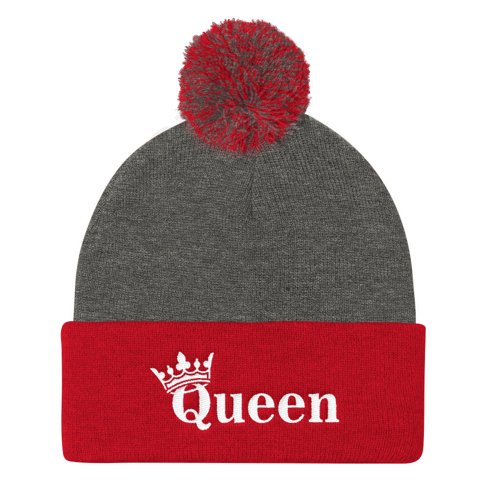 Queen Pom Beanie