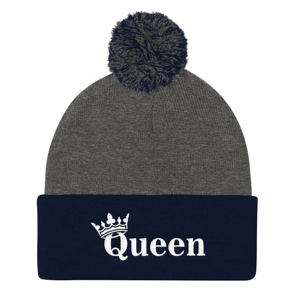 Queen Pom Beanie
