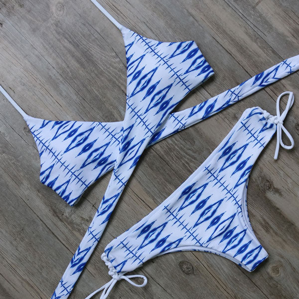 Beach PLEASE Bikini Set
