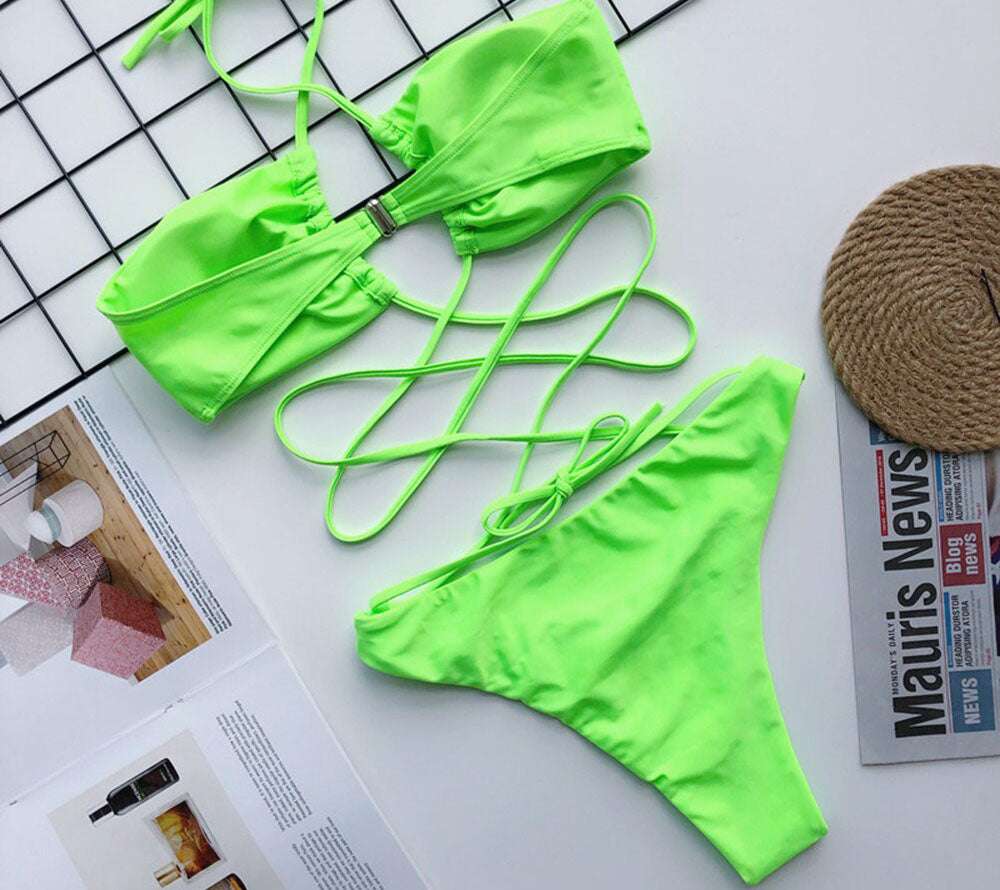 Lace It Up One Piece