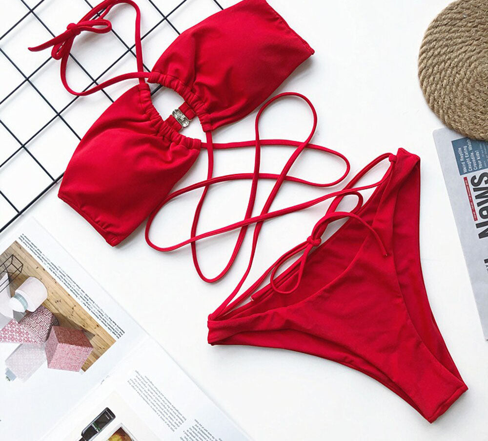 Lace It Up One Piece