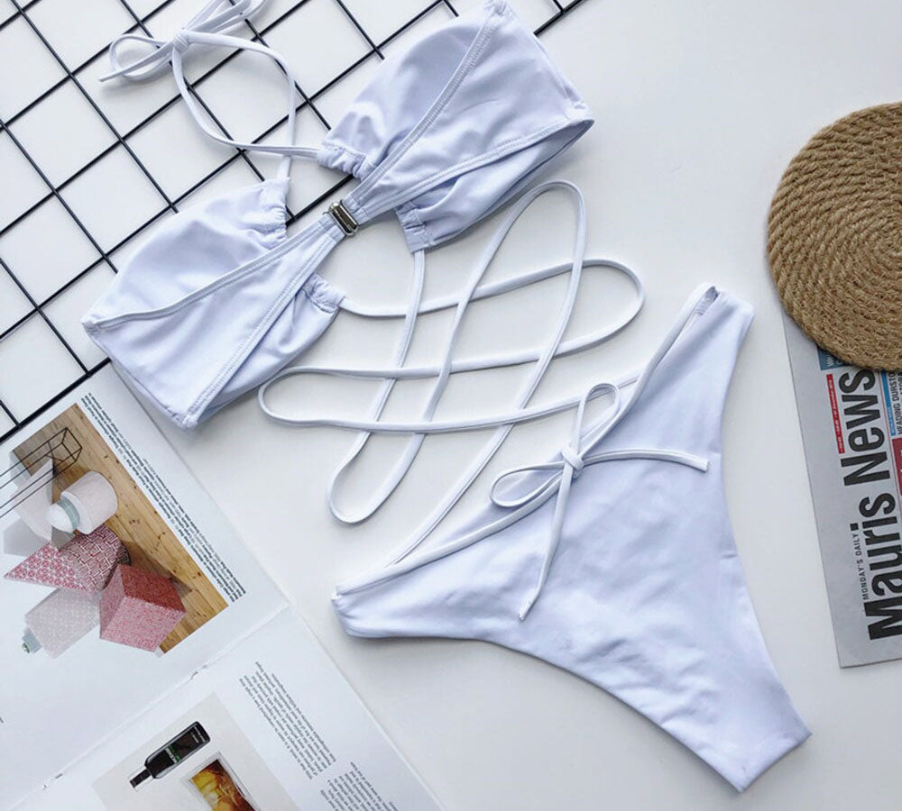 Lace It Up One Piece