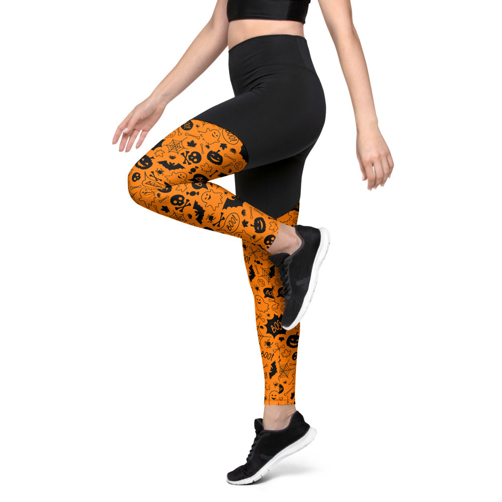 Spooky Sports Leggings