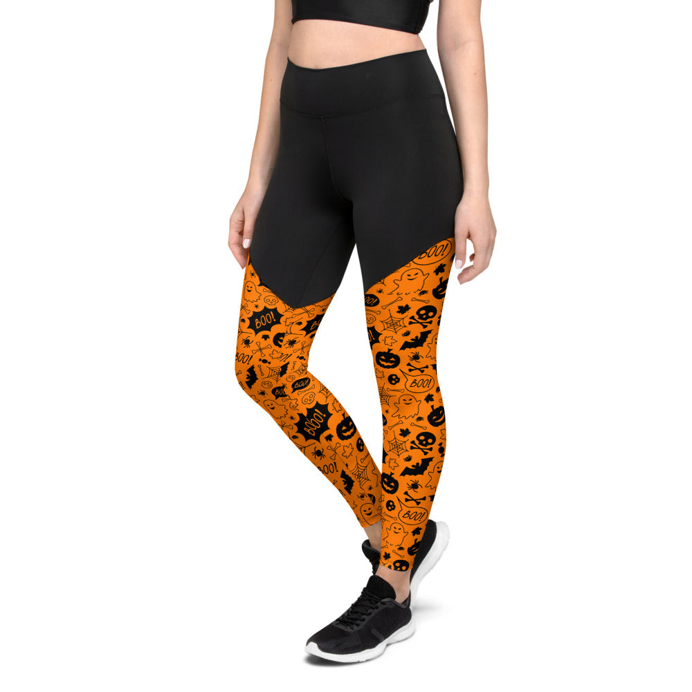 Spooky Sports Leggings