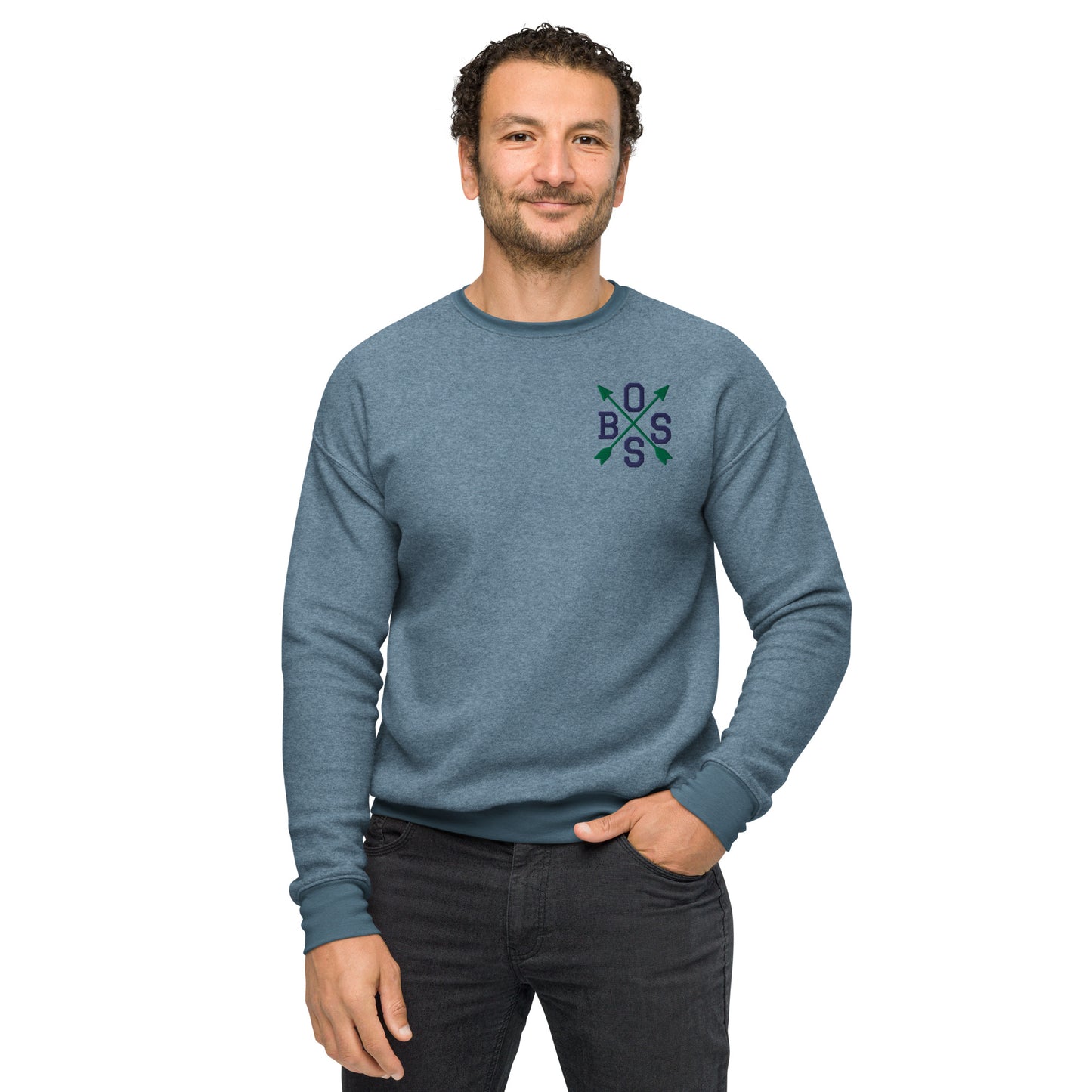 Boss Sueded Fleece Sweatshirt
